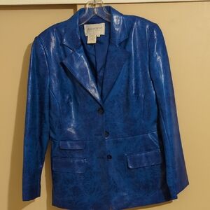 Hugo Buscati Vibrant Blue Women's Blazer
